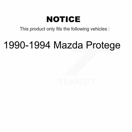 Tor Front Rear Suspension Stabilizer Bar Link Kit For 1990-1994 Mazda Protege KTR-103930